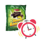 Candy and alarm clock